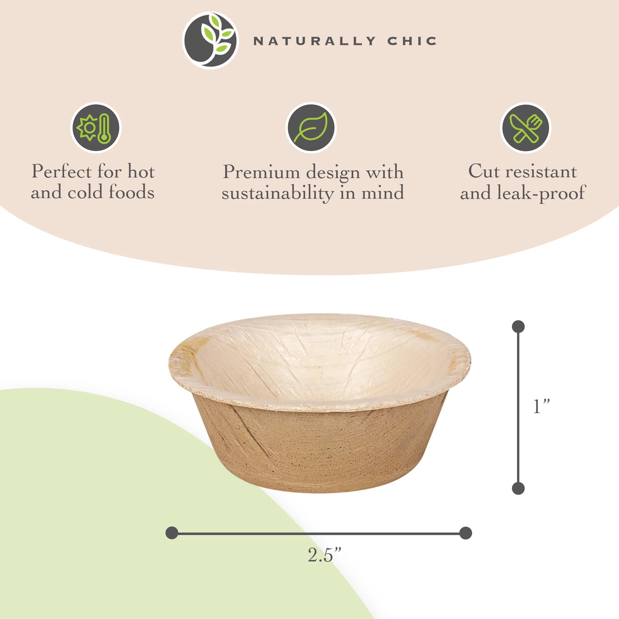 2.5" Round Bowl