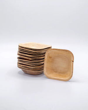 4" Square Deep Plate